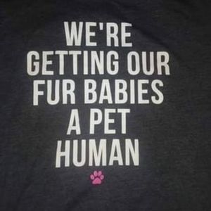 Fur babies maternity shirt